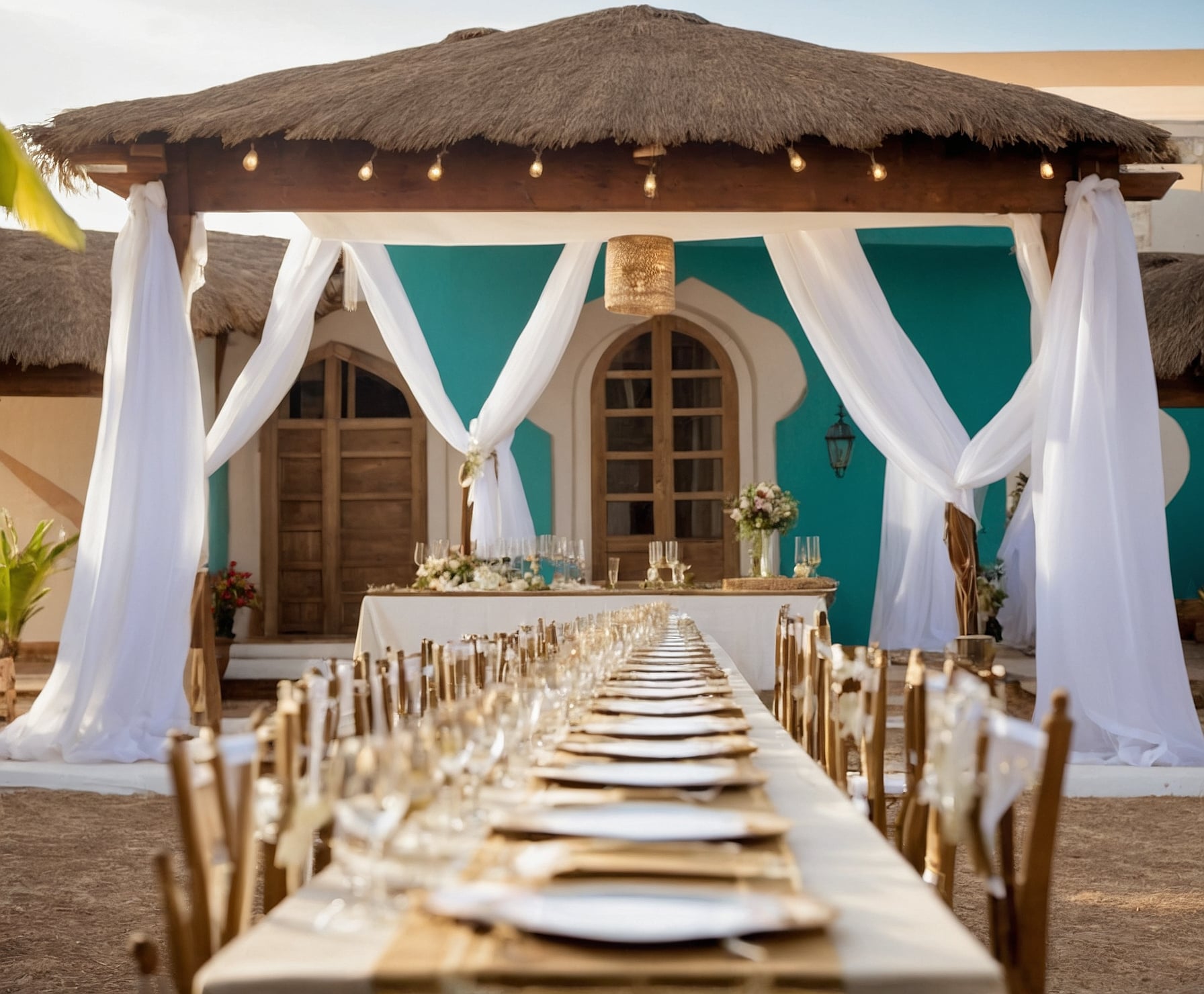 Boda elegante en entorno campestre